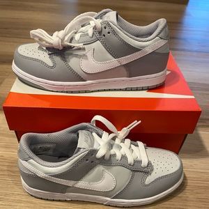 Nike Dunk Low Two-Toned Grey Preschool Size DH9756-001 New Deadstock Multiple